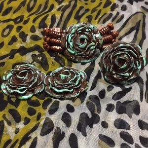 Clay jewelry set